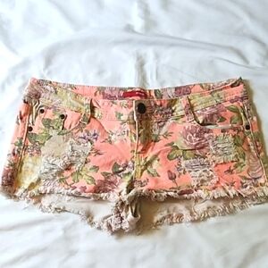 Bongo Distressed Low Rise Shorts